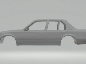 Opel rekord 1982 3D Print Model