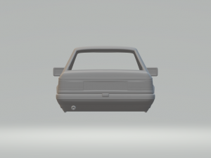 Opel rekord 1982 3D Print Model