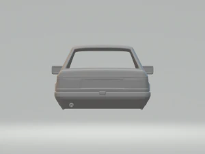 Opel rekord 1982 3D Print Model