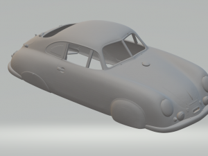 1951 porsche 356 sl 3D 프린트 모델