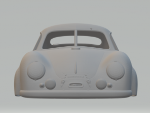 1951 porsche 356 sl Model do druku 3D