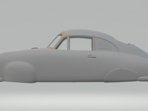 1951 porsche 356 sl Model do druku 3D