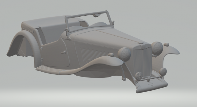 1938 mg ta midget 3D Baskı Modeli .c4d .max .obj .3ds .fbx .stl .blend 