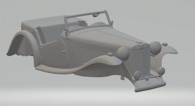 1938 mg ta midget 3D Print Model .c4d .max .obj .3ds .fbx .stl .blend 