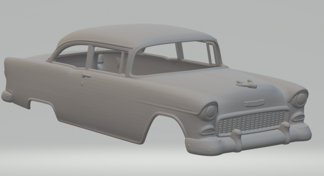 Chevrolet sedan 3D Baskı Modeli .c4d .max .obj .3ds .fbx .stl .blend 