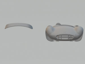 1958 Aston Martin DBR1 3D Print Model
