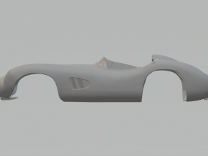 1958 Aston Martin DBR1 3D Print Model