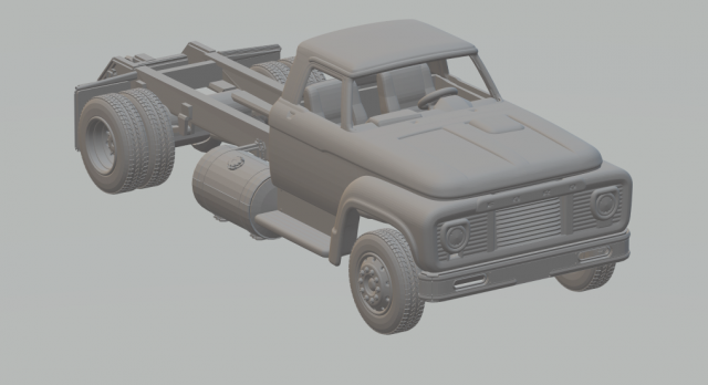 F-650 3D Принт Модель .c4d .max .obj .3ds .fbx .stl .blend 