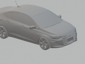 Chevrolet onix plus sedan 3D Print Model
