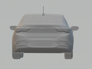 Chevrolet onix plus sedan 3D Print Model