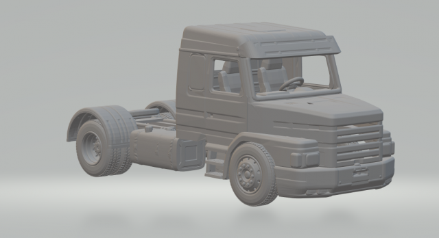 Scania 113 kit 3D-Druckmodell .c4d .max .obj .3ds .fbx .stl .blend 