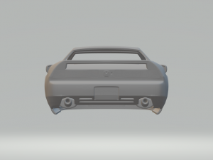 Honda nsx type r 92 3Dプリントモデル
