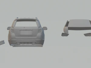 Chevrolet captiva 3D Print Model