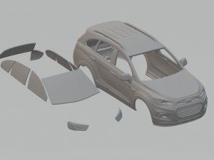 Chevrolet captiva 3Dプリントモデル