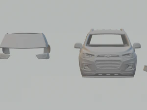 Chevrolet captiva 3D Print Model