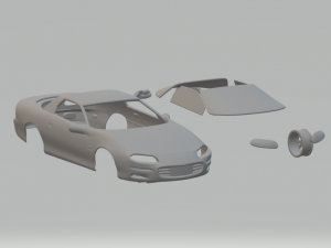 Chevrolet camaro 2000 3D Print Model
