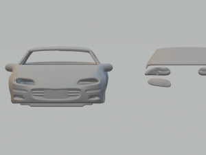 Chevrolet camaro 2000 3D Принт Модель
