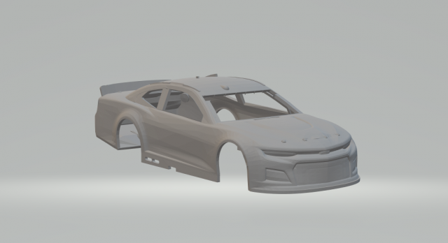 Chevrolet camaro zl1 nascar Modello di stampa 3D .c4d .max .obj .3ds .fbx .stl .blend