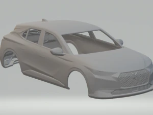 シトロエンDS4 3Dプリントモデル