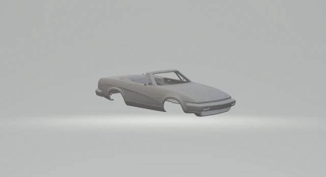Triumph tr-7 79 3D Print Model .c4d .max .obj .3ds .fbx .stl .blend