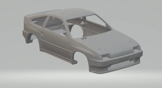 Honda civic nugen 84 3D Print Model .c4d .max .obj .3ds .fbx .stl .blend 