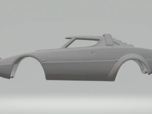 Lancia stratos 3D Print Model