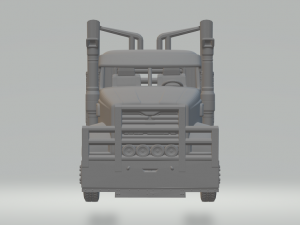 Trident truck day cab 6x4 3D Baskı Modeli