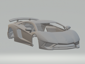 Aventador lp 750-4 Modelo de Impressão 3D
