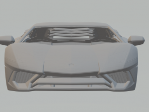 Aventador lp 750-4 3D प्रिंट मॉडल