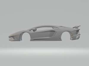 Aventador lp 750-4 3D प्रिंट मॉडल