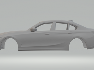 Series 3 sedan m 2019 3D Baskı Modeli