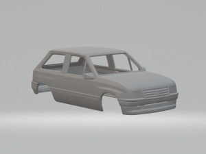 Opel corsa 3Dプリントモデル