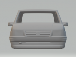 Opel corsa Model Cetak 3D