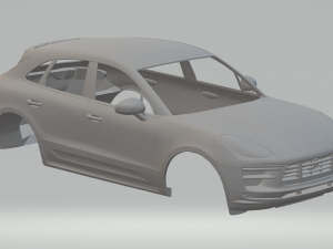 Porsche macan Modelo de impresión 3D