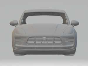 Porsche macan Modèles 3D en vedette