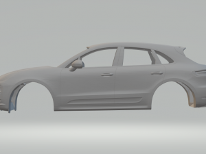 Porsche macan Modèles 3D en vedette