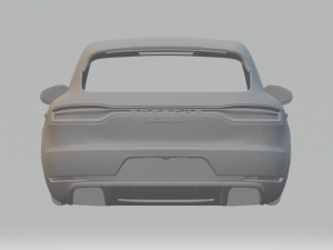 Porsche macan Modèles 3D en vedette