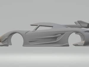 Koenigsegg jesko Modello di stampa 3D
