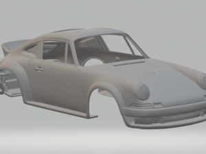 1990 Porsche 911 Reimagined by Singer 3D प्रिंट मॉडल