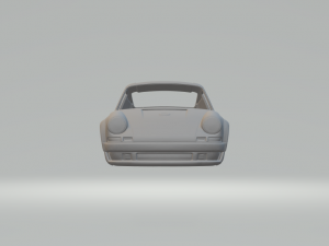 1990 Porsche 911 Reimagined by Singer 3D 打印模型