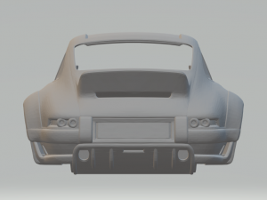 1990 Porsche 911 Reimagined by Singer 3D 打印模型