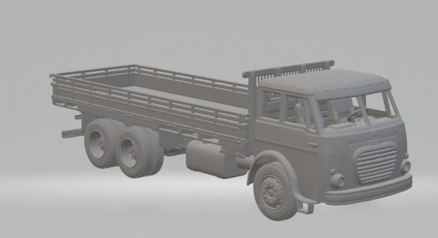 Fiat 180 3D 프린트 모델 .c4d .max .obj .3ds .fbx .stl .blend 