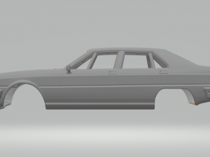 Maserati quattroporte 79 3Dプリントモデル