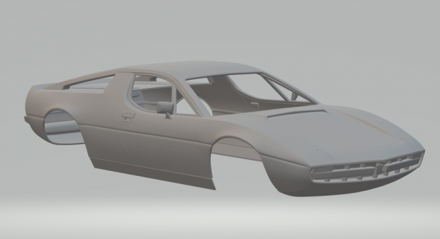 Maserati merak 72 Modelo de impresión 3D .c4d .max .obj .3ds .fbx .stl .blend 