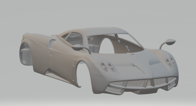 Maserati merak 72 3D-printmodel .c4d .max .obj .3ds .fbx .stl .blend 