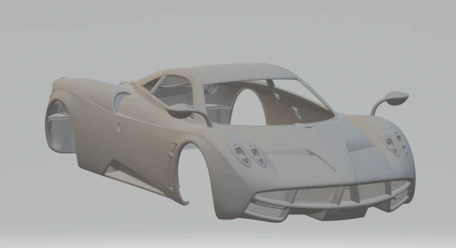 Maserati merak 72 3D Print Model .c4d .max .obj .3ds .fbx .stl .blend 