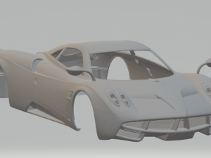 Maserati merak 72 3D-printmodel