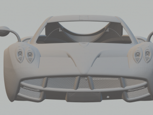 Maserati merak 72 3D-printmodel