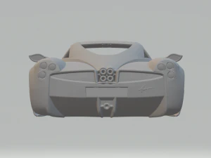 Maserati merak 72 3D Print Model