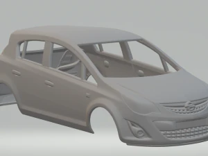 Opel corsa berlina 5 porte Modello di stampa 3D